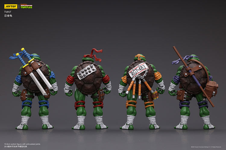 Ninja Turtles JOYTOY Studio Leonardo Michelangelo Raffaello Donatello Licensed Action Figure