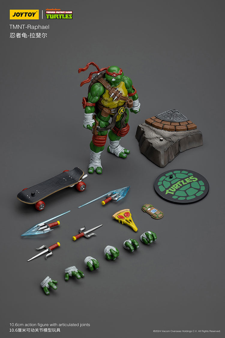 Ninja Turtles JOYTOY Studio Leonardo Michelangelo Raffaello Donatello Licensed Action Figure
