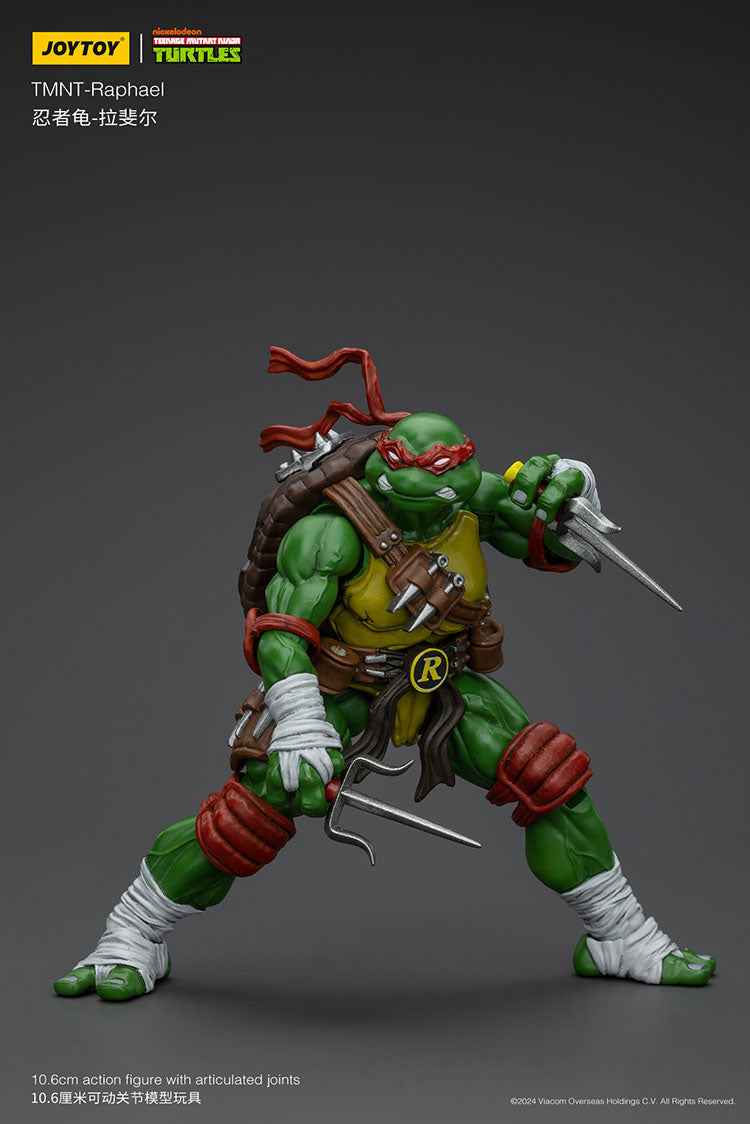 Ninja Turtles JOYTOY Studio Leonardo Michelangelo Raffaello Donatello Licensed Action Figure