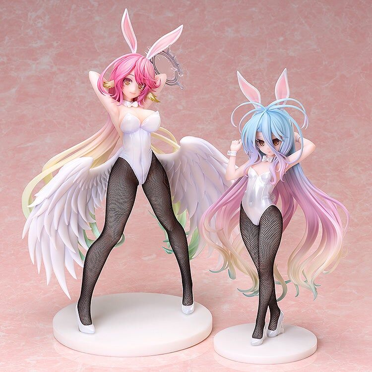 No Game No Life FREEing Shiro B-style Bunny Ver. Licensed PVC Figure