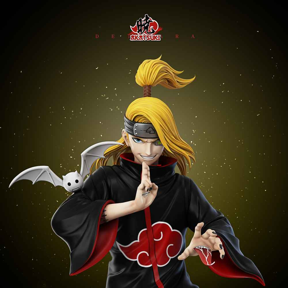 Naruto ~ Akatsuki Studio ~ Deidara ~ Resin Statue - Santoryu Resins Collectors