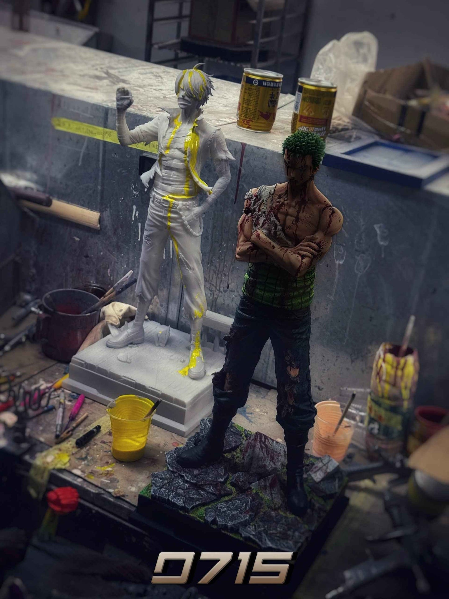 One Piece 0715 Studio Roronoa Zoro Resin Statue
