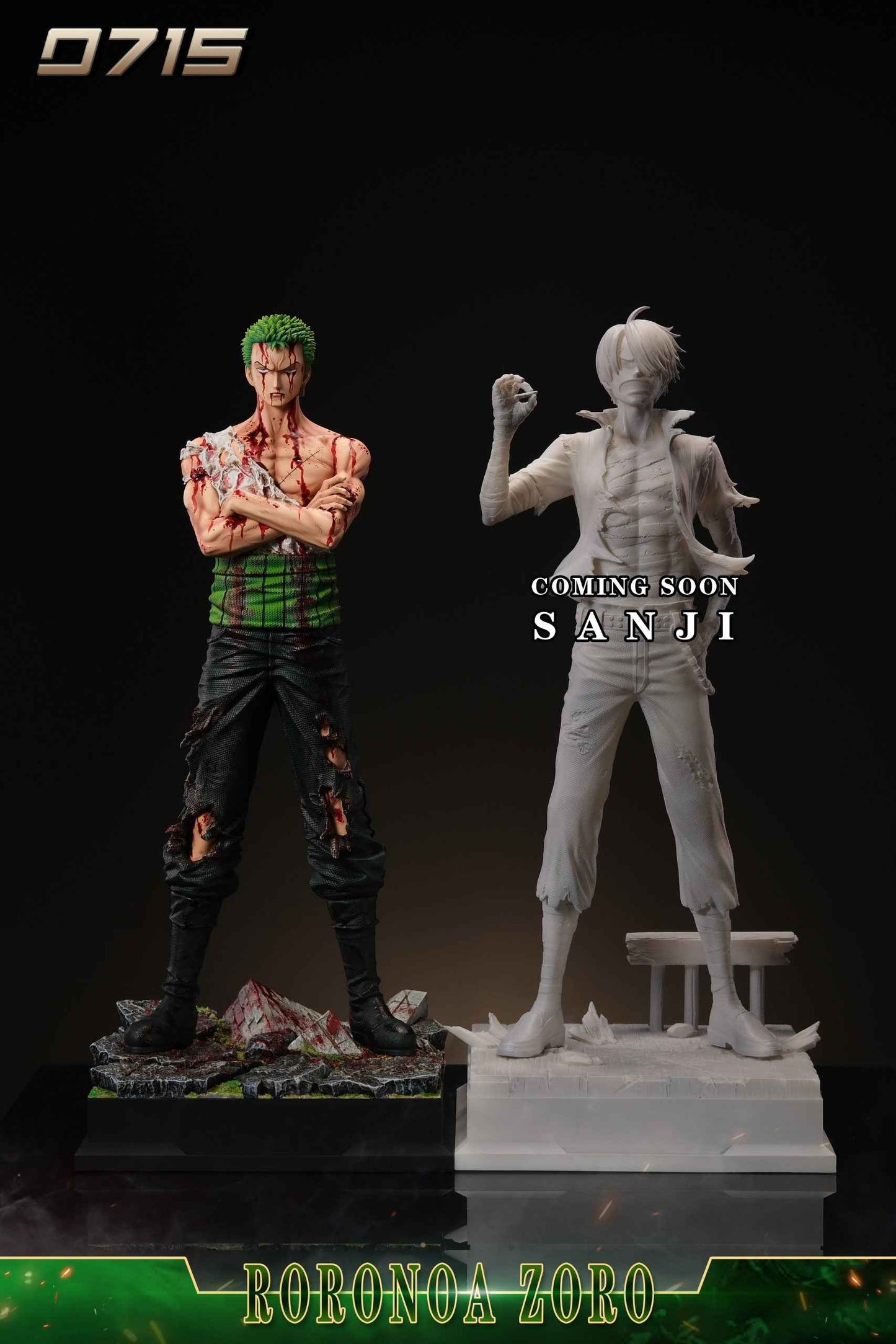 One Piece 0715 Studio Roronoa Zoro Resin Statue
