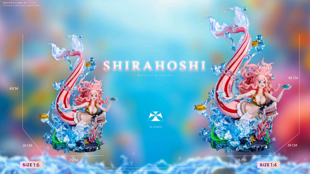 One Piece 3X Studio Shirahoshi Resin Statue