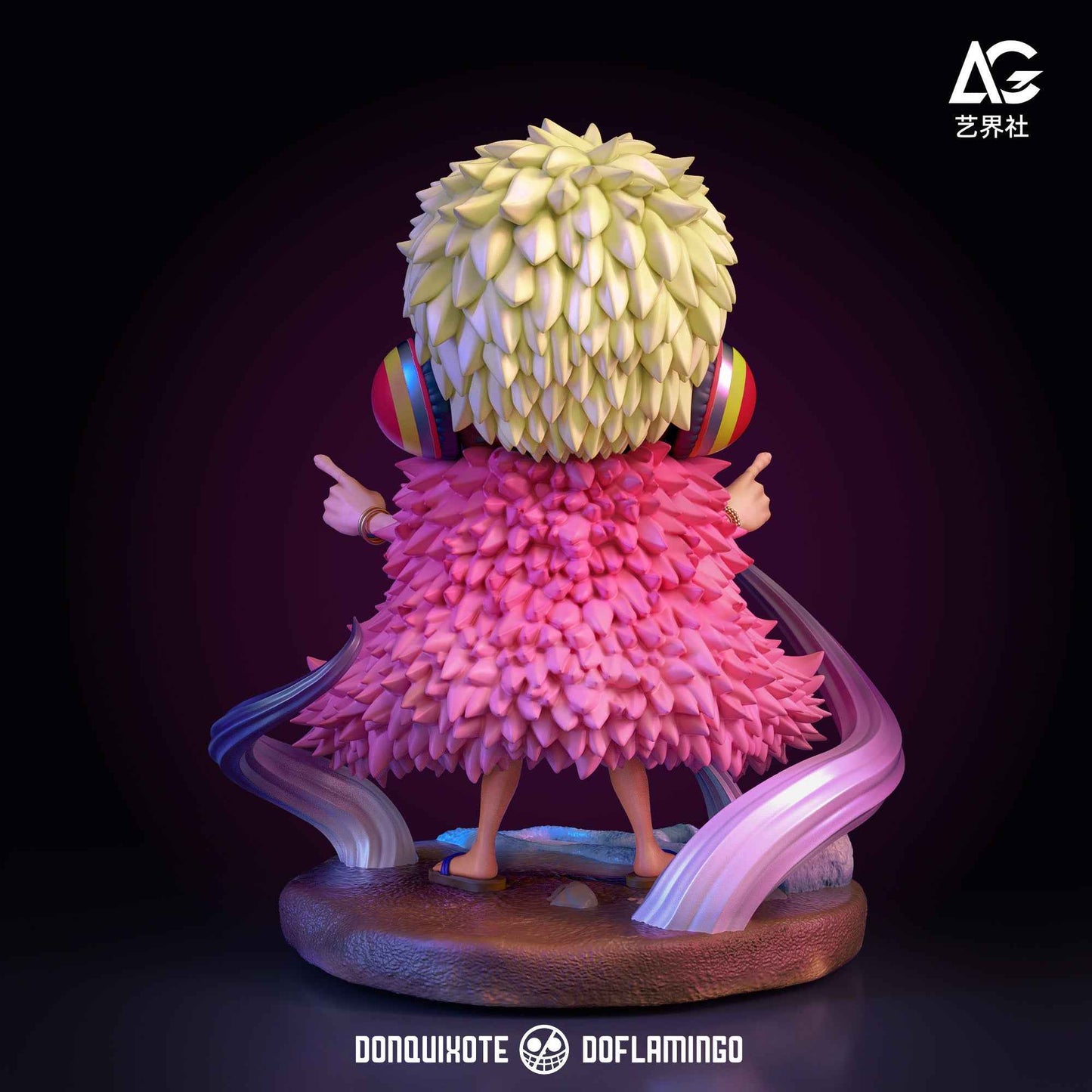 One Piece ~ AGC Studio ~ Donquixote Doflamingo ~ Resin Statue - Santoryu Resins Collectors