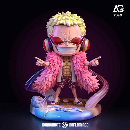 One Piece ~ AGC Studio ~ Donquixote Doflamingo ~ Resin Statue - Santoryu Resins Collectors