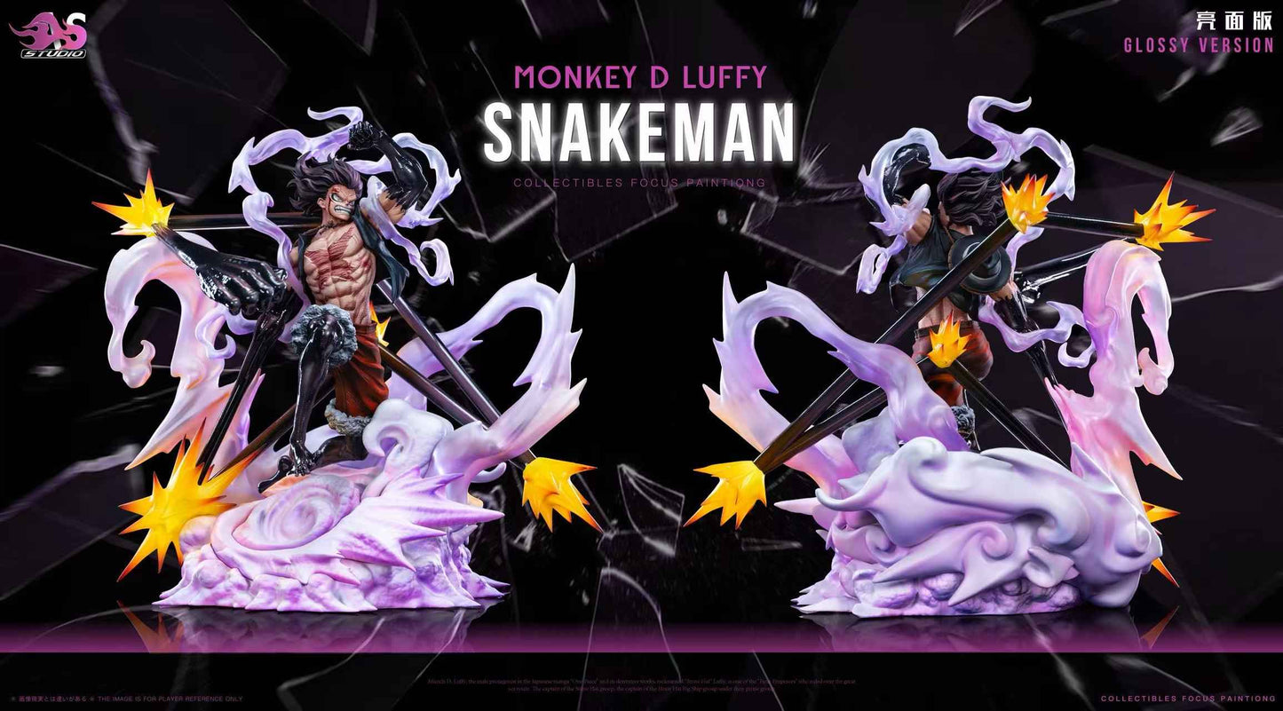 One Piece AS Studio Monkey D. Luffy Gear 4th Snakeman Resin Statue