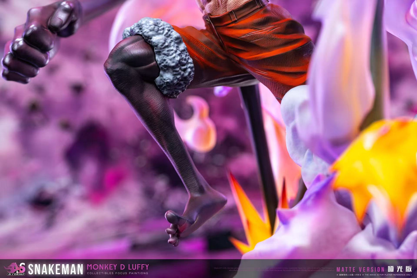 One Piece AS Studio Monkey D. Luffy Gear 4th Snakeman Resin Statue