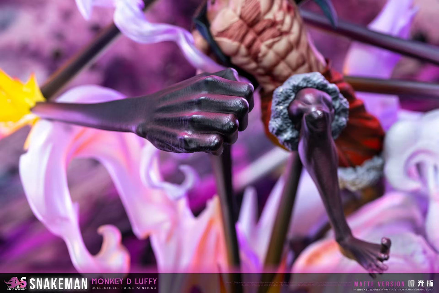 One Piece AS Studio Monkey D. Luffy Gear 4th Snakeman Resin Statue