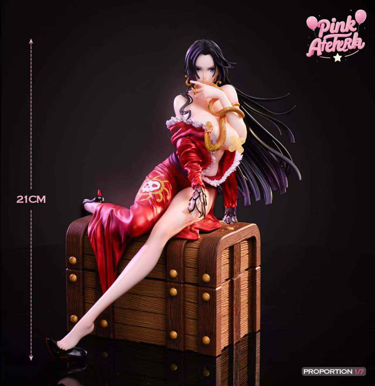 One Piece Aetheria Studio Sitting Boa Hancock Resin Statue