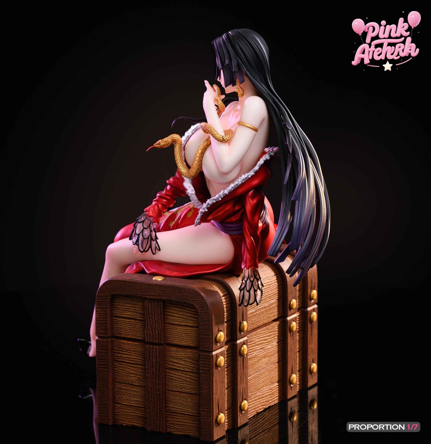 One Piece Aetheria Studio Sitting Boa Hancock Resin Statue