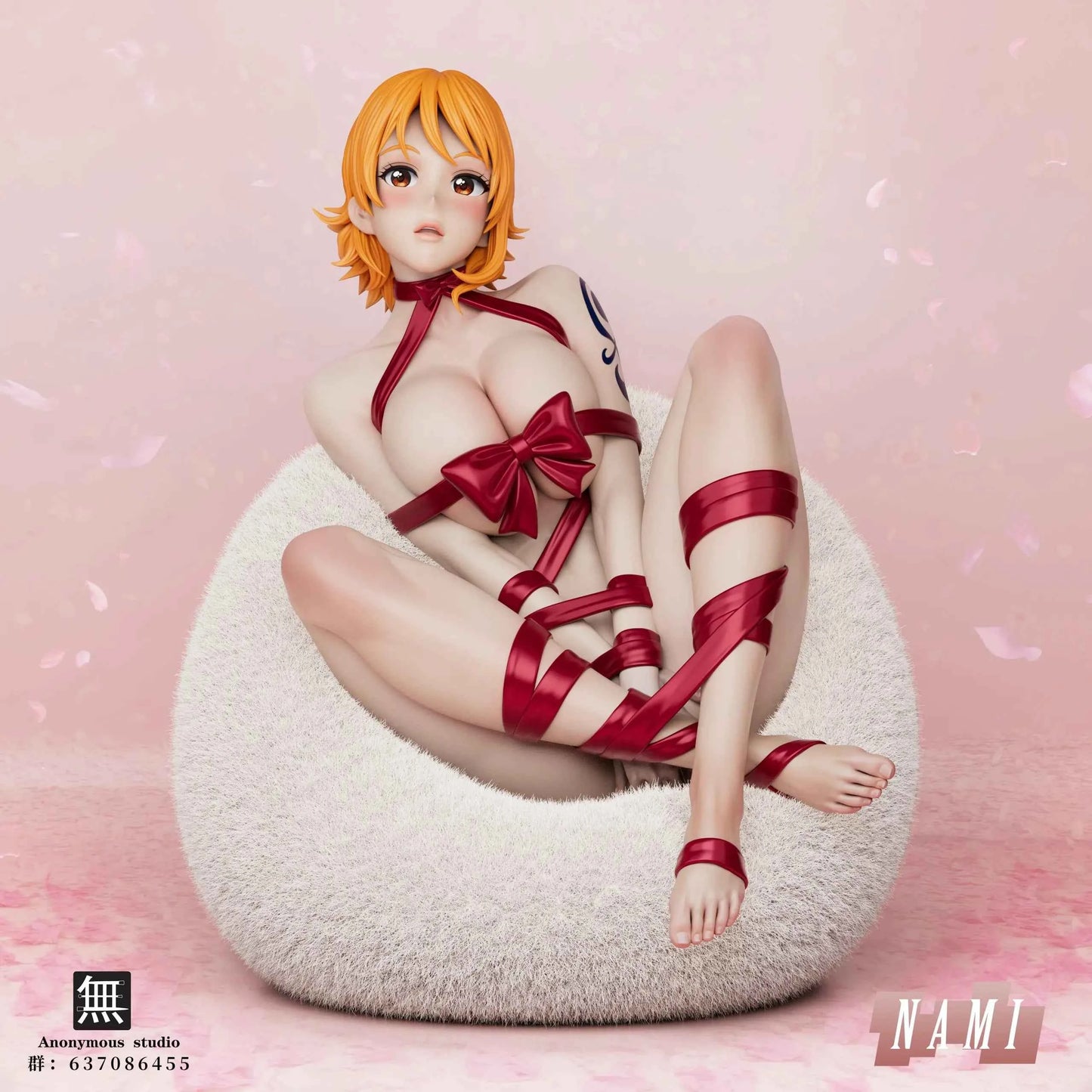 One Piece Anonymous Studio Bound Nami Resin Statue