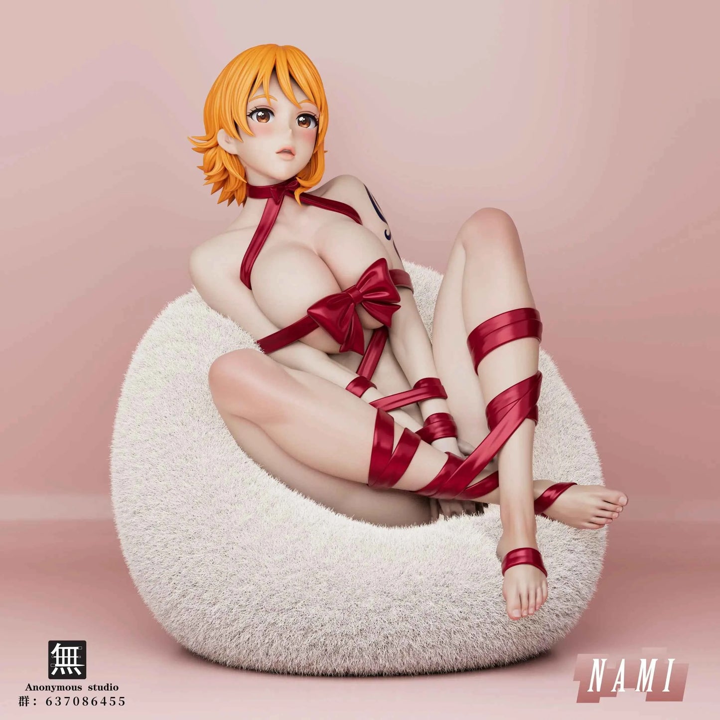One Piece Anonymous Studio Bound Nami Resin Statue