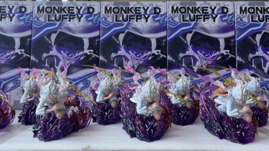 One Piece BDS Studio Monkey D. Luffy Nika Resin Statue
