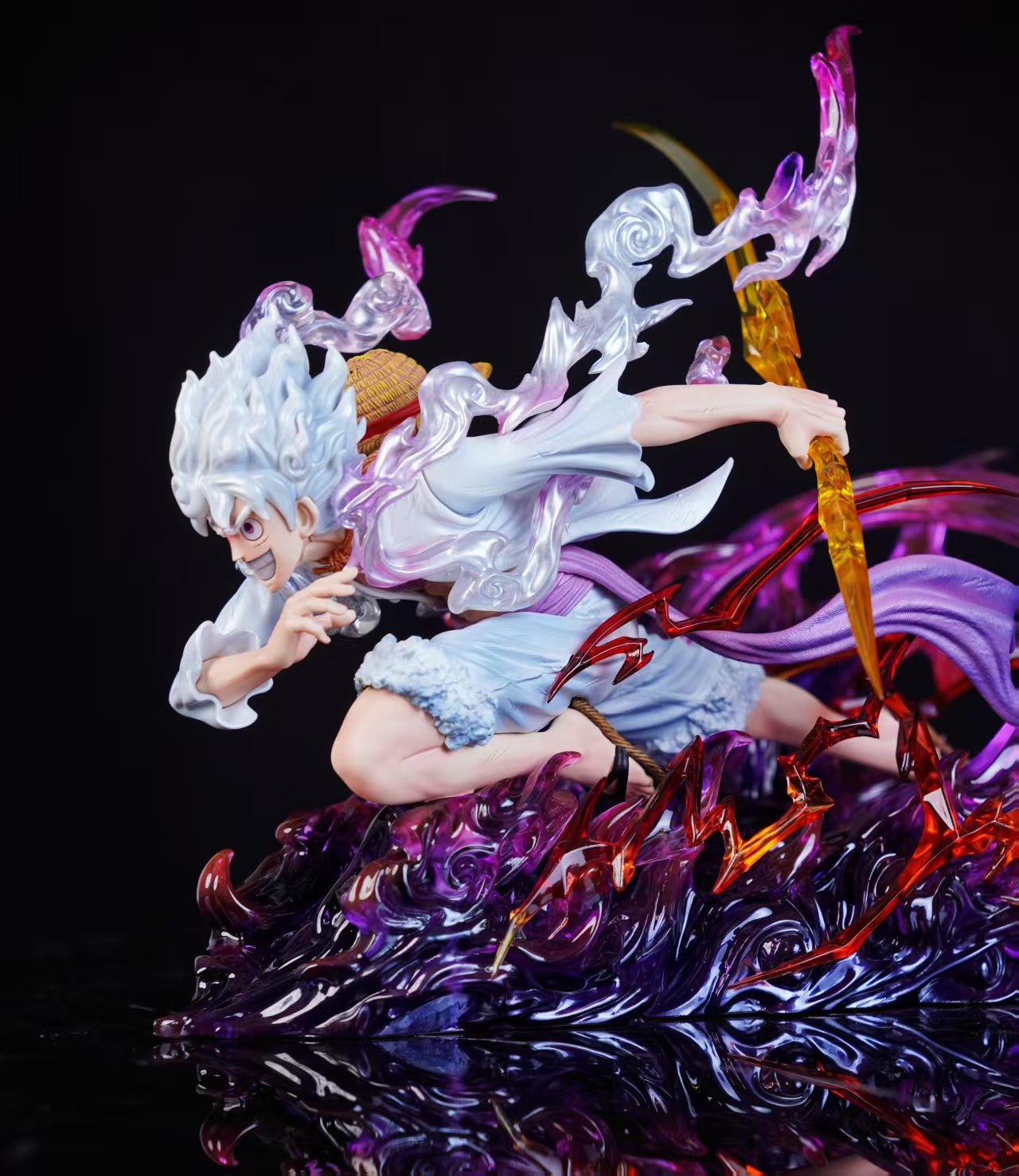 One Piece BDS Studio Monkey D. Luffy Nika Resin Statue