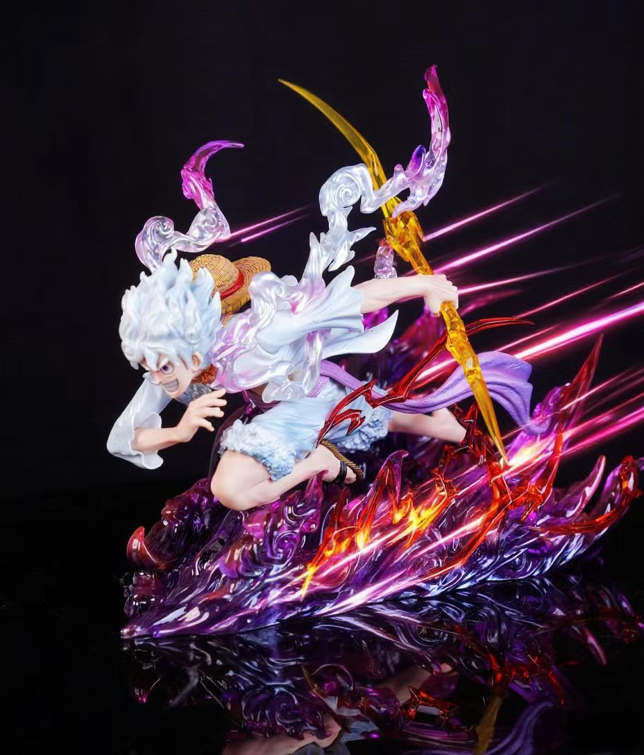 One Piece BDS Studio Monkey D. Luffy Nika Resin Statue