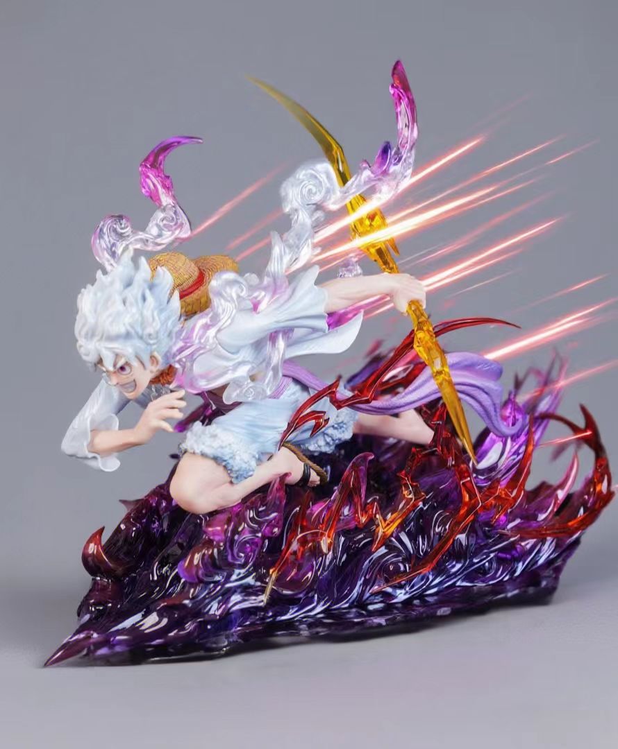 One Piece BDS Studio Monkey D. Luffy Nika Resin Statue