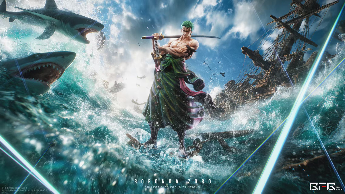 One Piece BFB Studio Roronoa Zoro Resin Statue