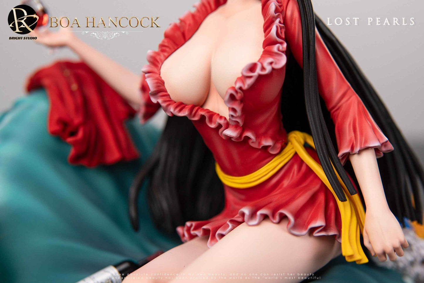 One Piece BRIGHT & Lost Pearl Studio Boa Hancock Resin Statue