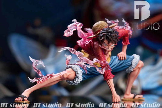 One Piece ~ BT Studio ~ Luffy Gear 2 ~ Resin Statue - Santoryu Resins Collectors
