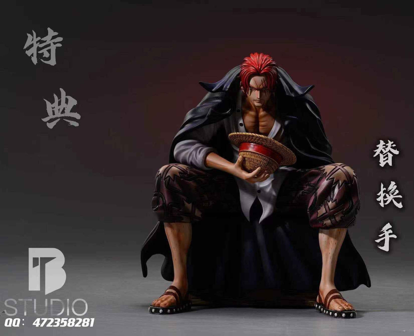 One Piece BT Studio Shanks Resin Statue