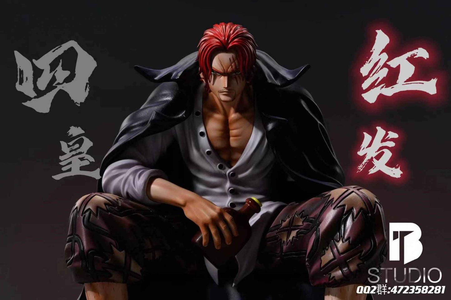 One Piece BT Studio Shanks Resin Statue