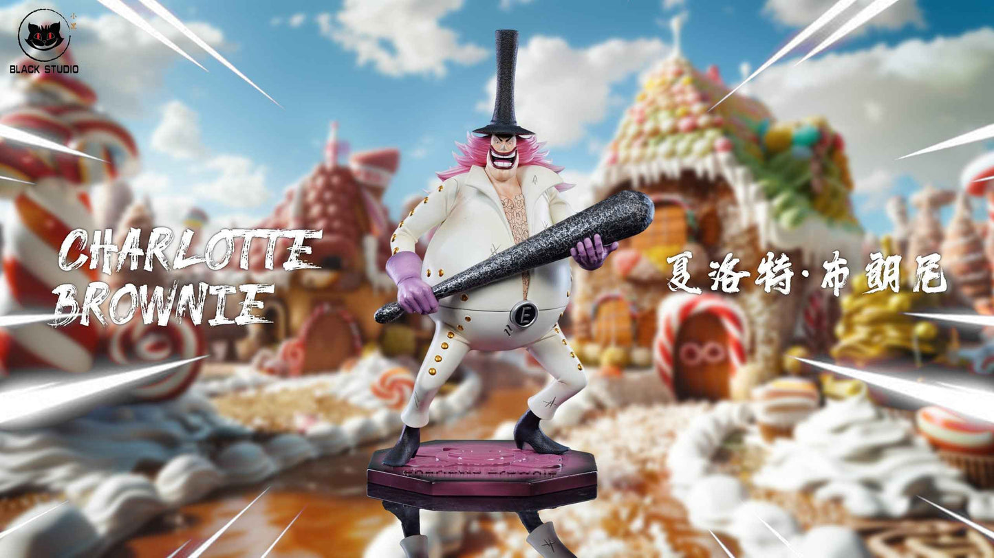One Piece Black Studio Charlotte Brownie & Charlotte Bavarois Resin Statue
