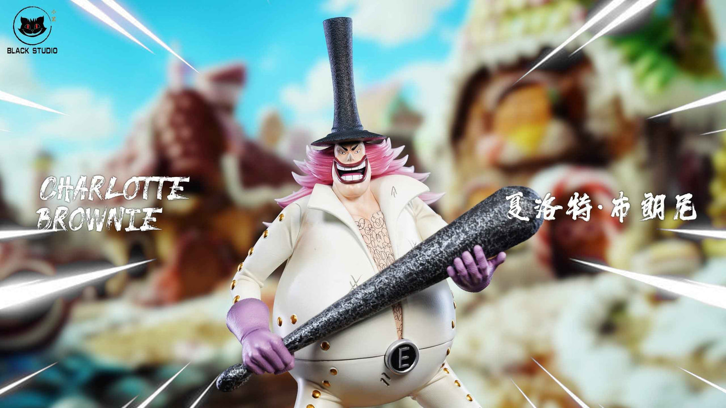 One Piece Black Studio Charlotte Brownie & Charlotte Bavarois Resin Statue