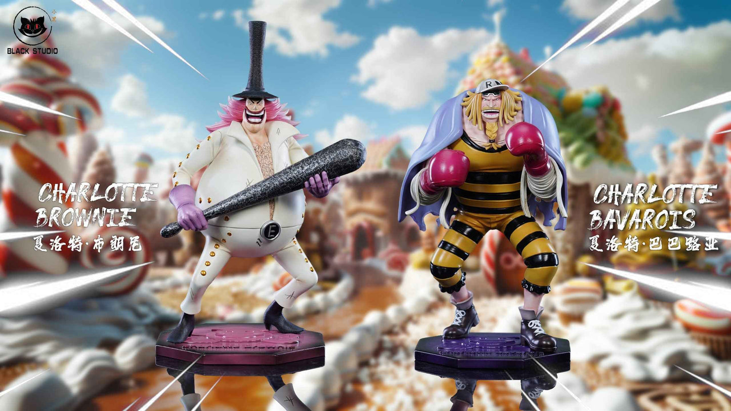 One Piece Black Studio Charlotte Brownie & Charlotte Bavarois Resin Statue