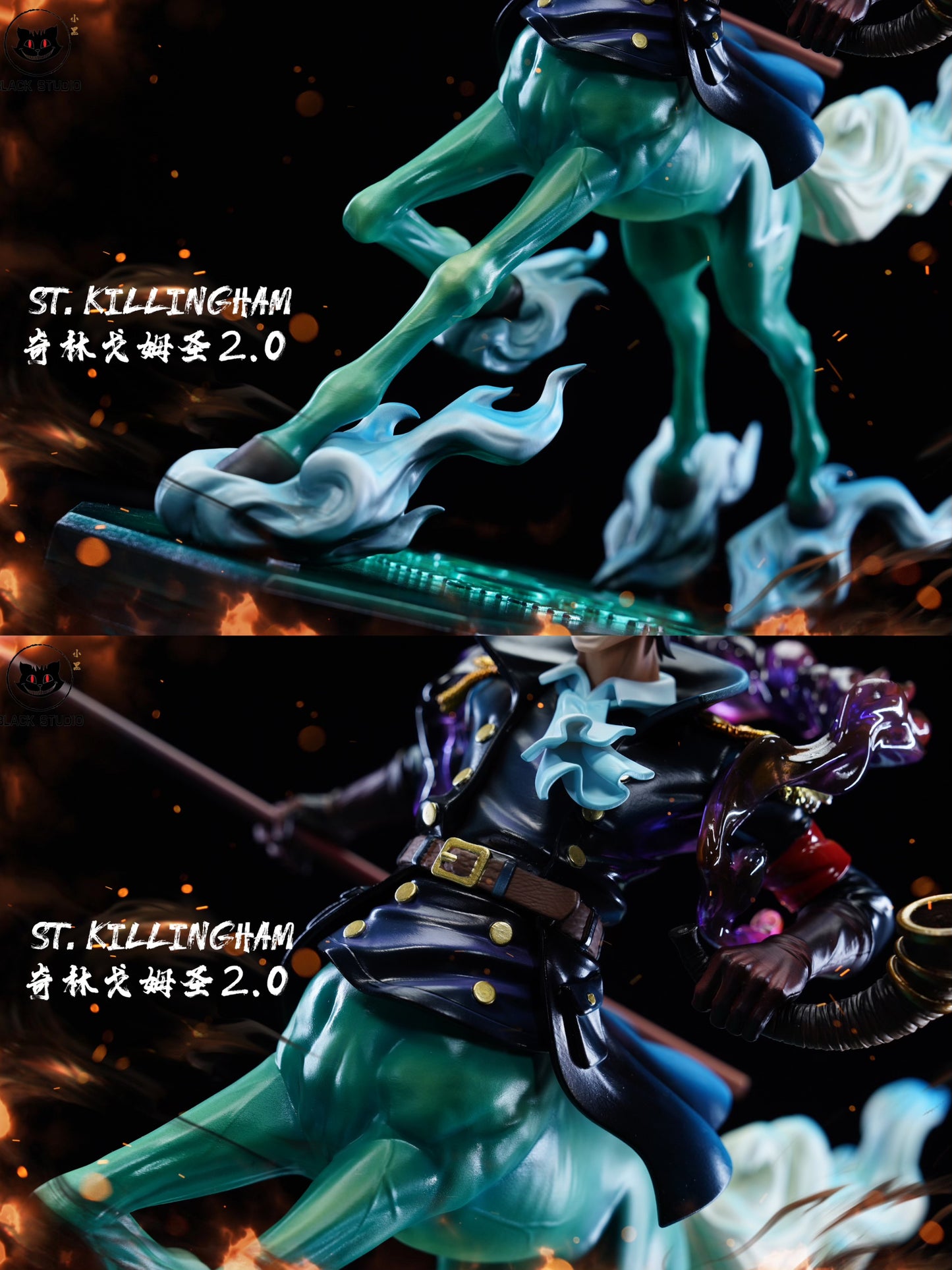 One Piece Black Studio Rimoshifu Killingham 2.0 Resin Statue