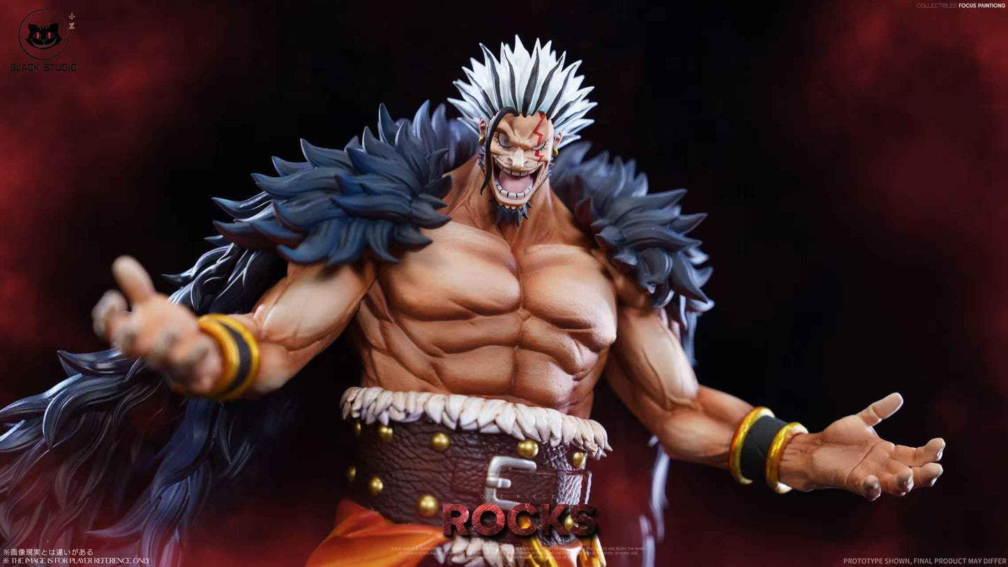 One Piece Black Studio Rocks D. Xebec Resin Statue
