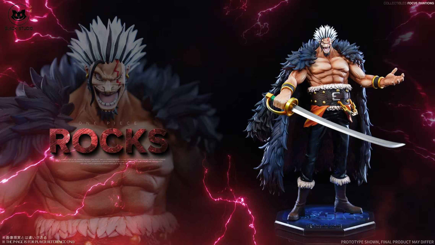 One Piece Black Studio Rocks D. Xebec Resin Statue