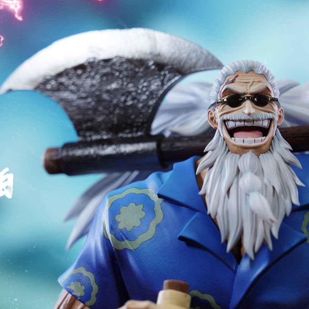 One Piece Black Studio Scopper Gaban Resin Statue