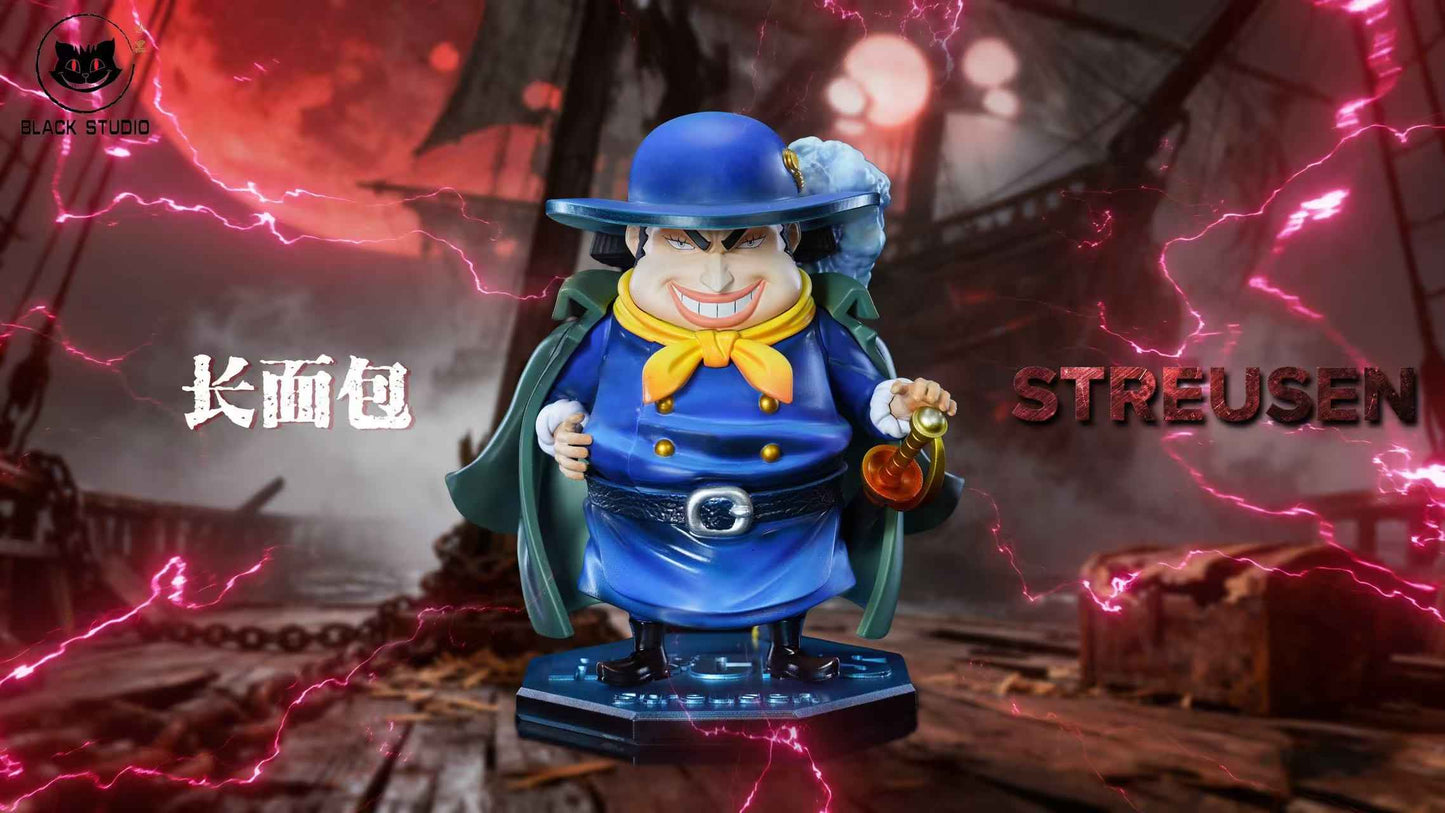 One Piece Black Studio Streusen & Ochoku Resin Statue