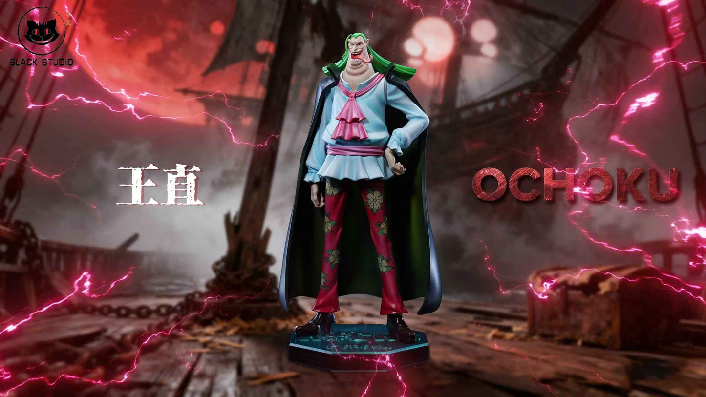 One Piece Black Studio Streusen & Ochoku Resin Statue