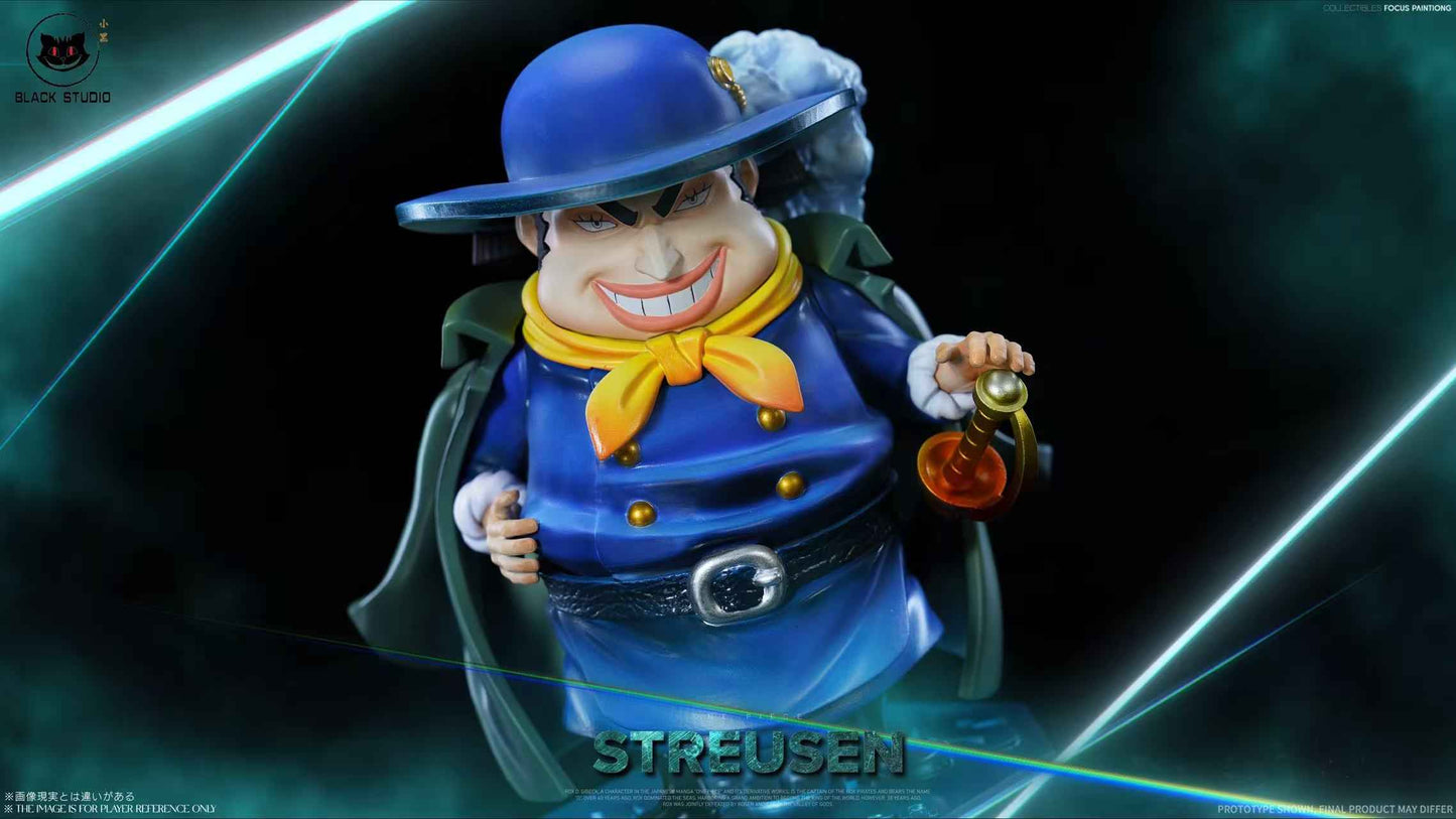 One Piece Black Studio Streusen & Ochoku Resin Statue