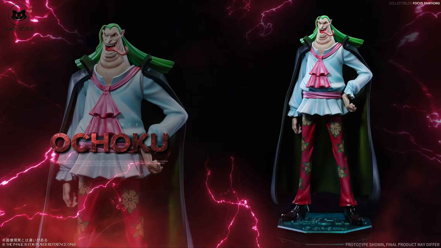 One Piece Black Studio Streusen & Ochoku Resin Statue