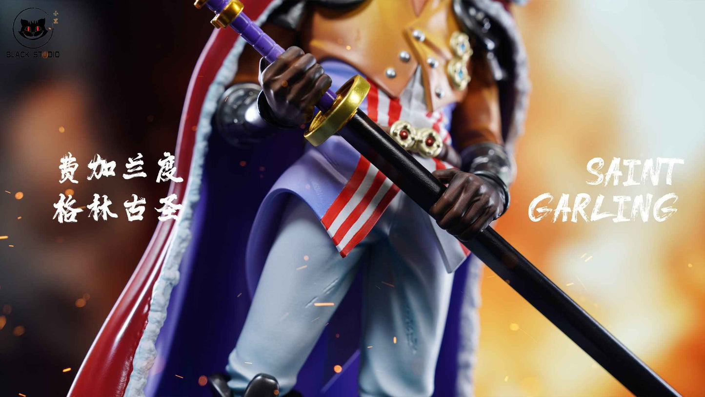 One Piece Black Studio Young Saint Figarland Garling Resin Statue