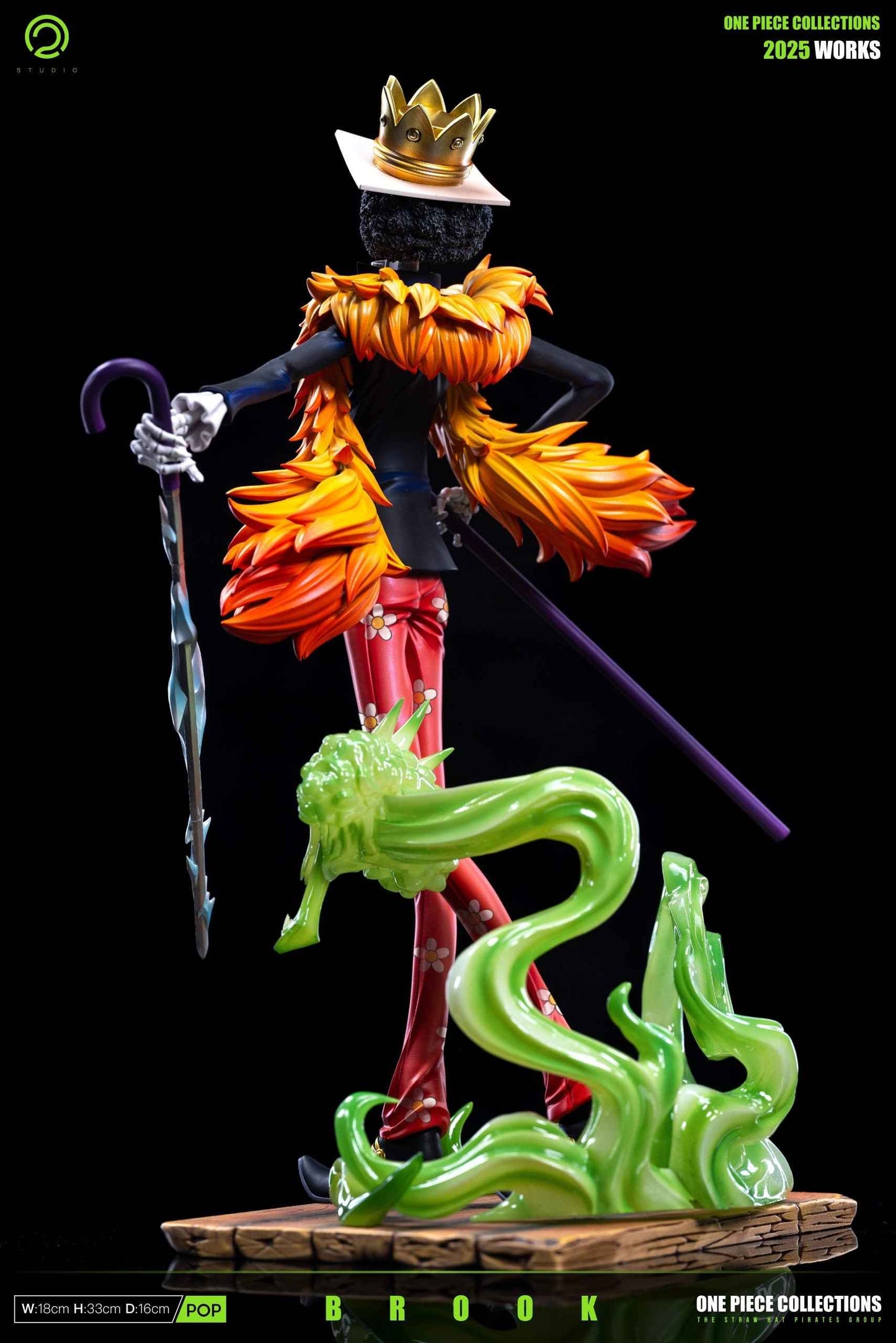 One Piece C2 Studio Brook Resin Statue - Santoryu Resins Collectors