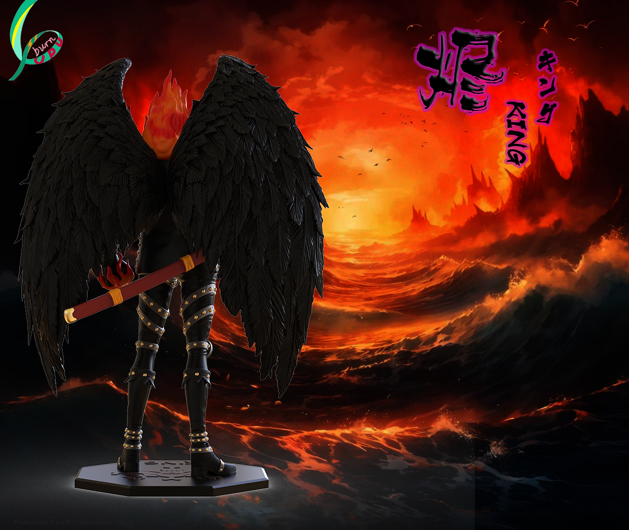 One Piece CPU Studio King Resin Statue