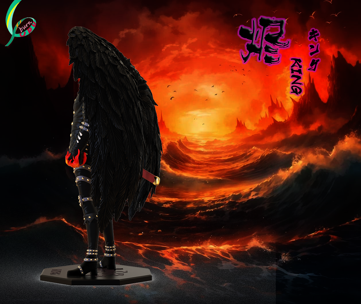 One Piece CPU Studio King Resin Statue