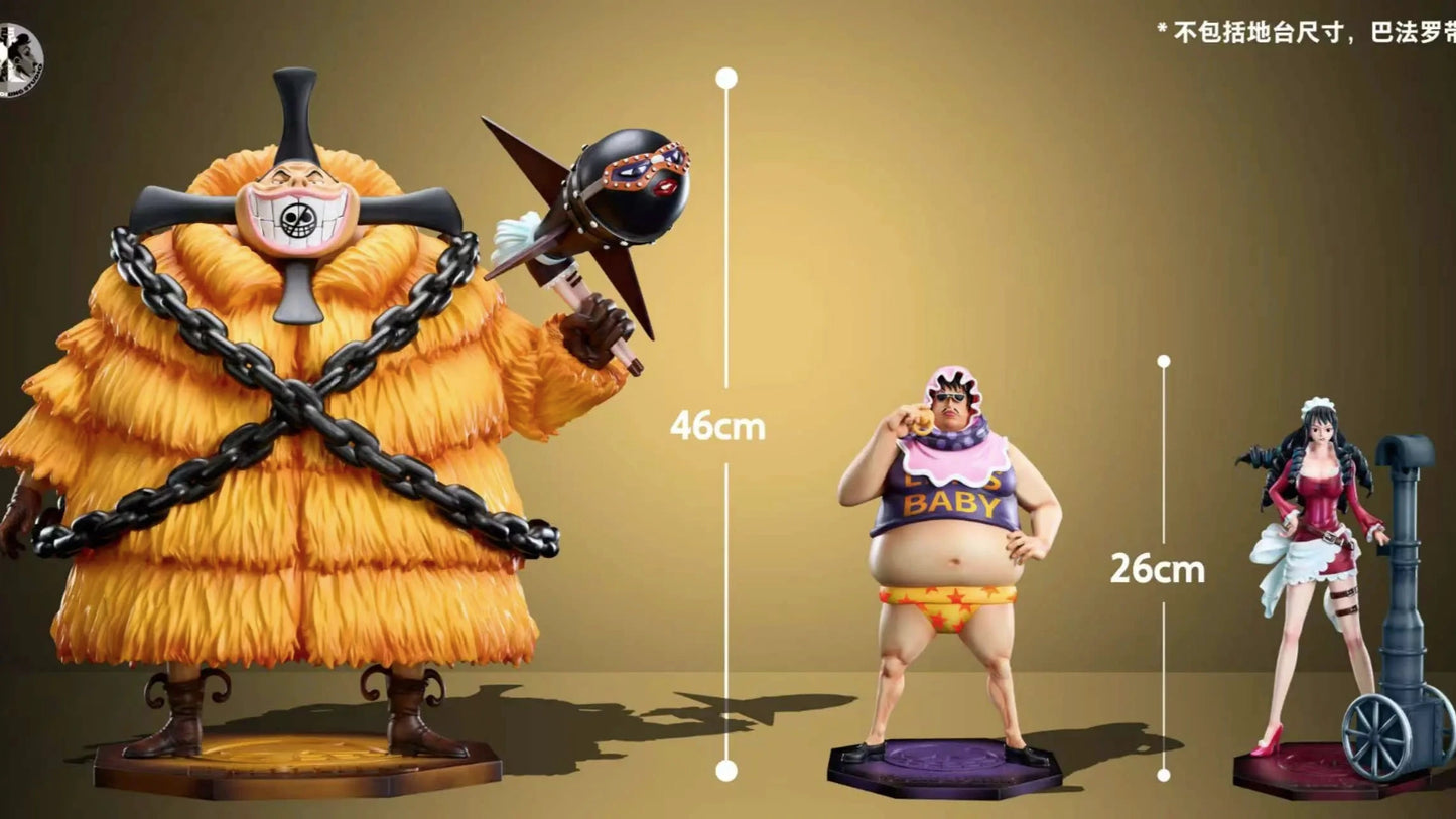 One Piece Clone Studio Buffalo Resin Statues