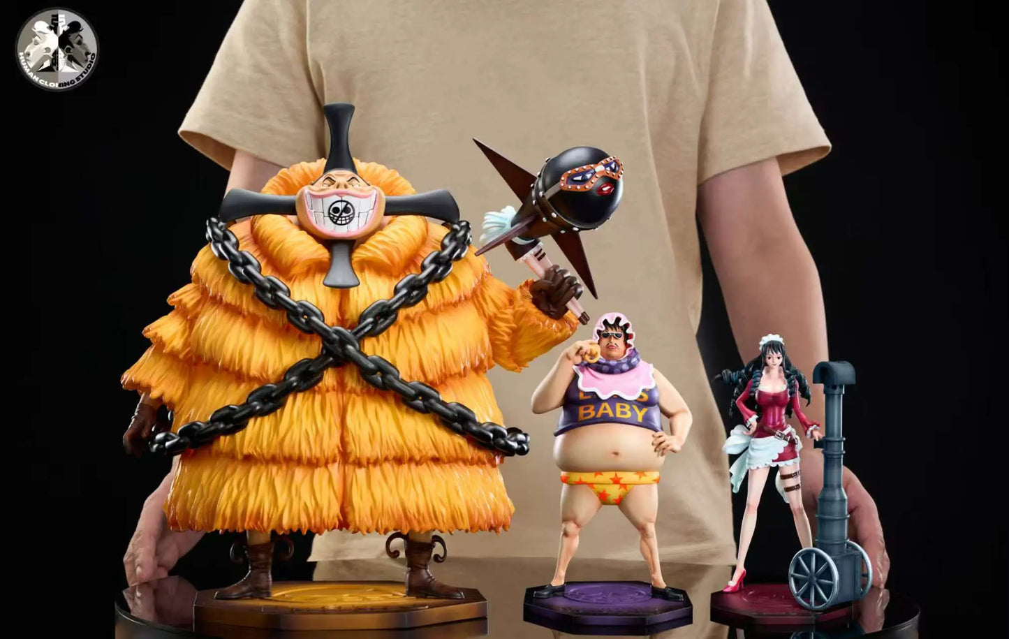 One Piece Clone Studio Buffalo Resin Statues