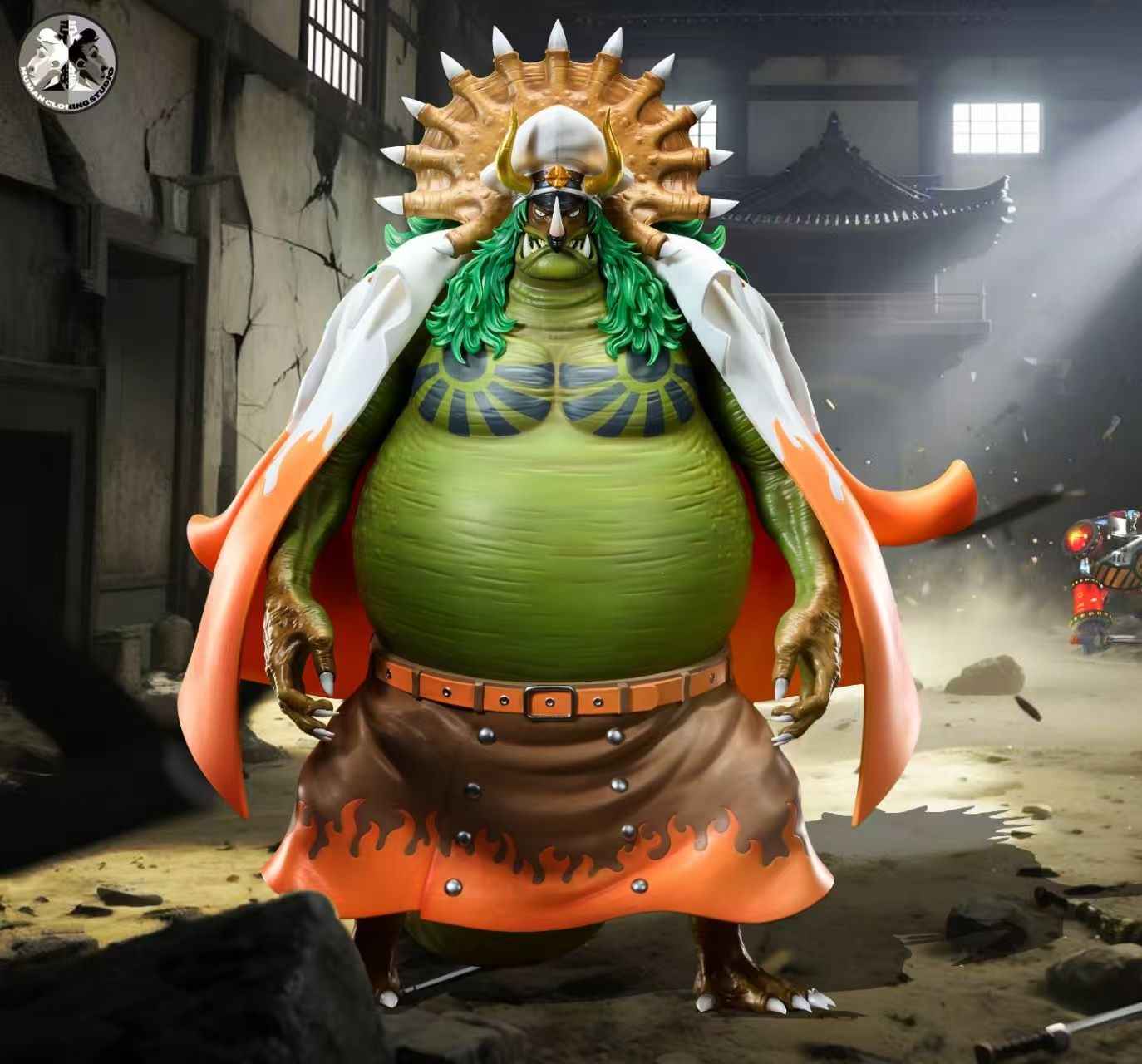 One Piece Clone Studio Sasaki Hybrid form Resin Statue