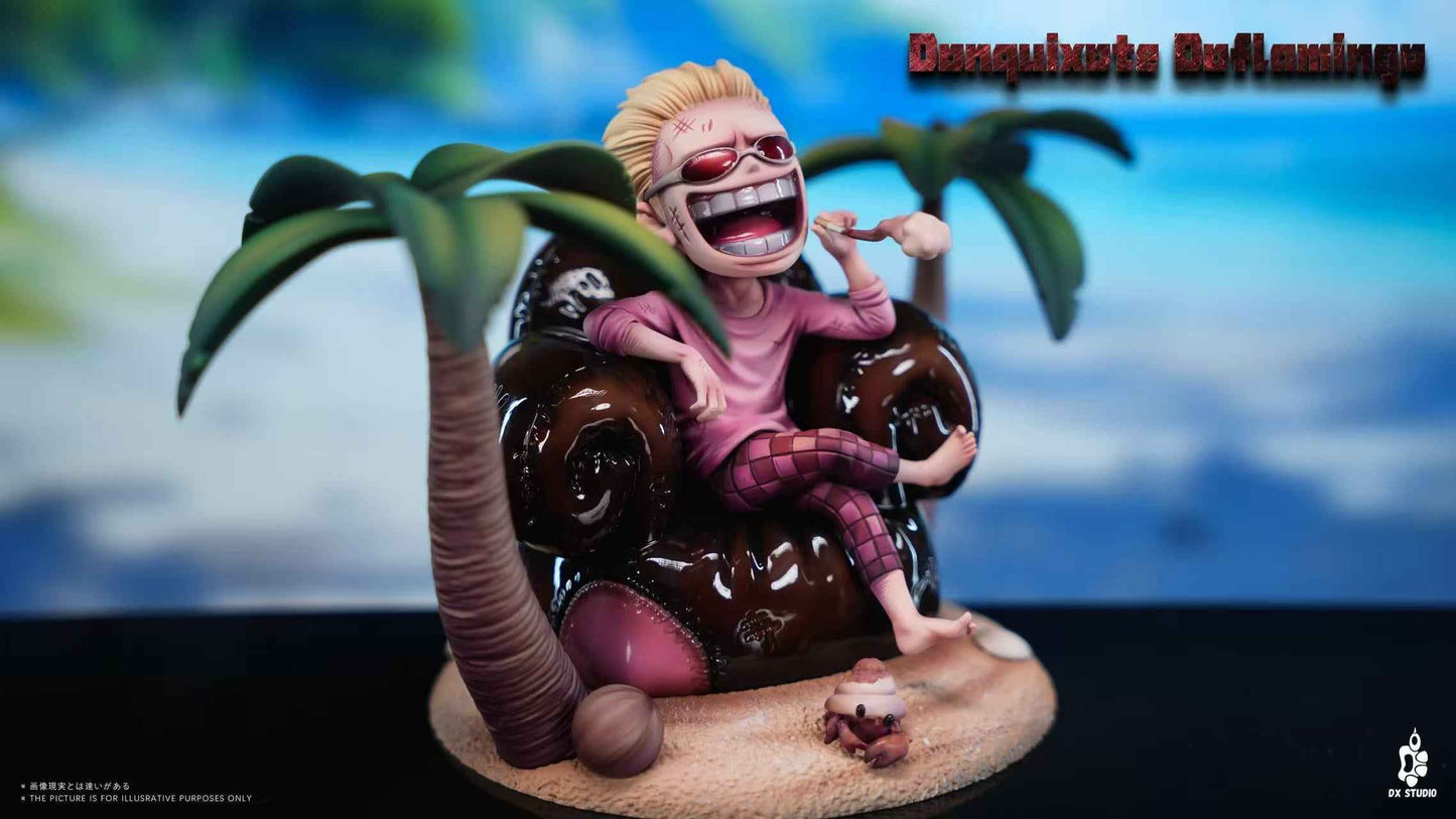 One Piece DX Studio Dracule Mihawk & Sir Crocodile & Donquixote Doflamingo Resin Statue