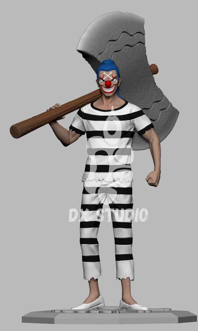 One Piece DX Studio Prison Buggy Resin Statue - Santoryu Resins Collectors