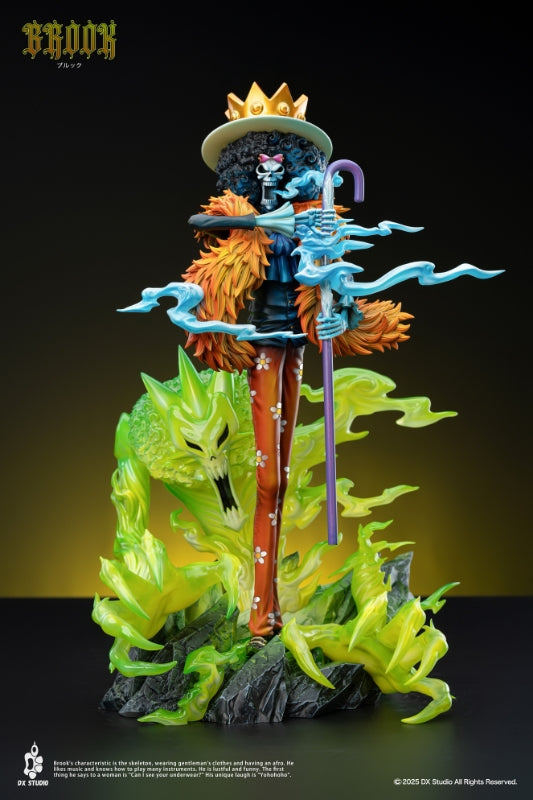 One Piece DX Studio Soul King Brook Resin Statue