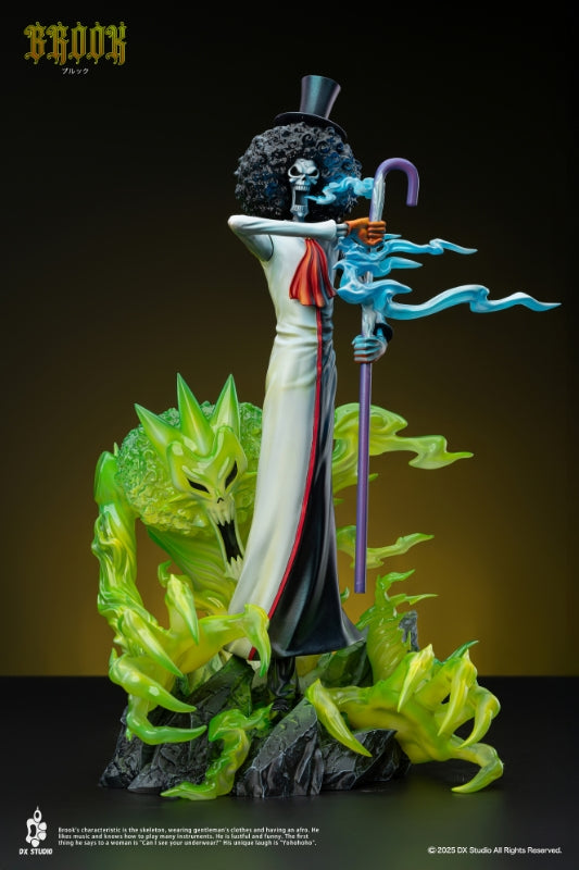 One Piece DX Studio Soul King Brook Resin Statue