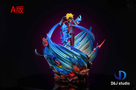 One Piece ~ D&J Studio ~ Sanji Vinsmoke ~ Resin Statue - Santoryu Resins Collectors