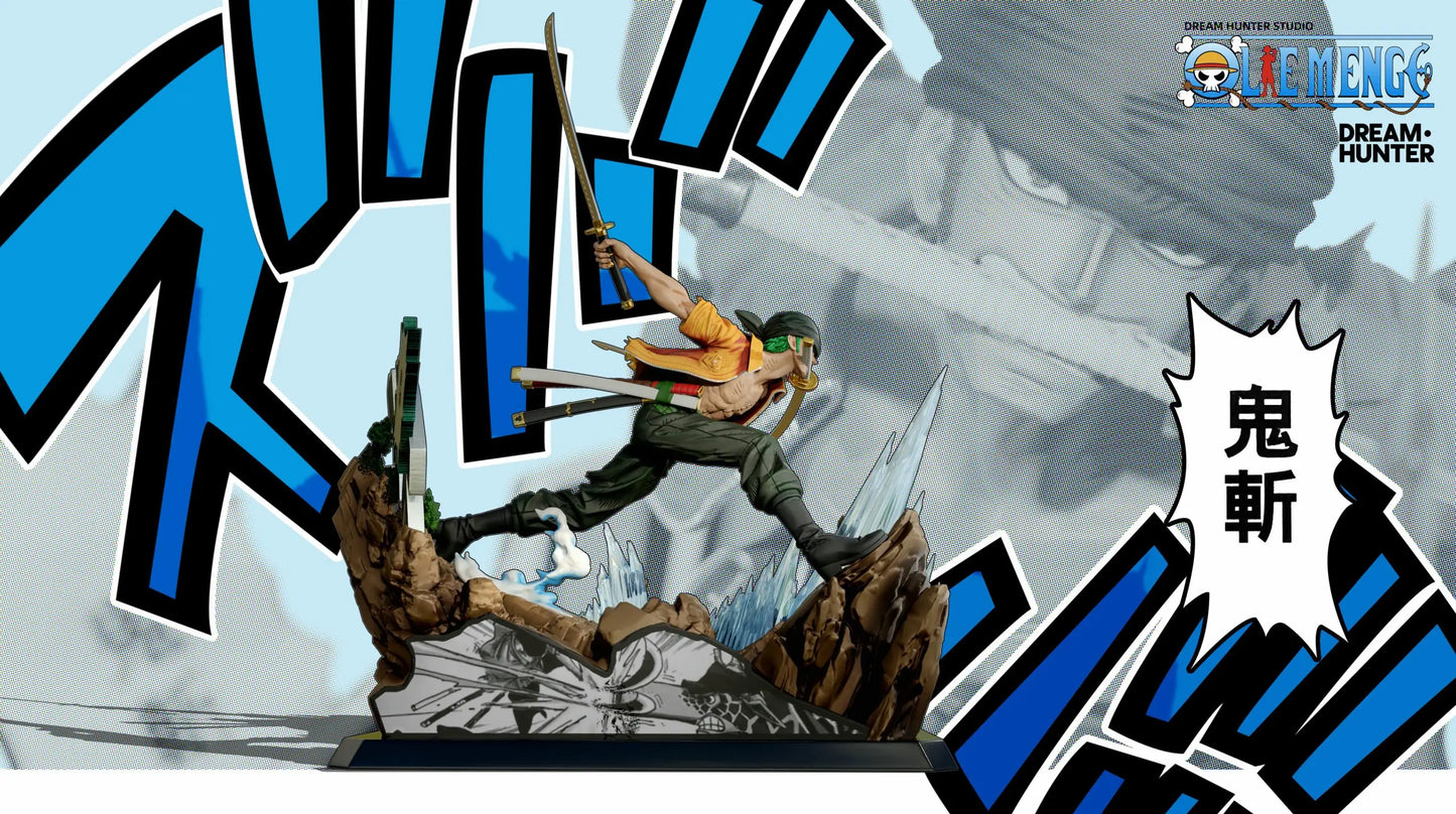 One Piece Dream Hunter Studio Roronoa Zoro Resin Statue